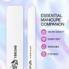 10pcs - PANA Jumbo Double-Sided Emery Nail File for Manicure, Pedicure, Natural, and Acrylic Nails - White (Grit 180/240) view 2