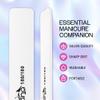 10PCS Jumbo Size PANA Professional Double Sided Nail Files - White, 180/180 Grit - Emery Board Nail Buffering File Manicure Pedicure Nail Polisher Washable view 2