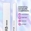 10PCS Jumbo Size PANA Professional Double Sided Nail Files - Zebra, 180/240 Grit - Emery Board Nail Buffering File Manicure Pedicure Nail Polisher Washable view 2