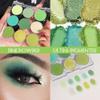AMY'S DIARY Green Eyeshadow Palette - 9 Color Matte & Glitter Eye Shadows, Long Lasting, Light to Deep Shades for Women view 2