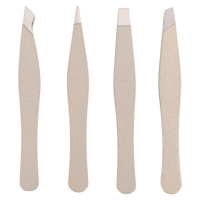ARTIBETTER 4pcs Eyebrow Tweezers Eyebrow Clips for Precision Trimming Stainless Steel Hair Removal Tools for Personal and