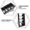 Clipper Guard Holder 2Pcs Guide Comb Storage Case 10 Grid Comb Organizer Clipper Comb Holder Case for Universal Hair Clippers view 2