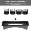 Clipper Guard Holder 2Pcs Guide Comb Storage Case 10 Grid Comb Organizer Clipper Comb Holder Case for Universal Hair Clippers view 4