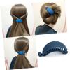 LALAFINA 12pcs Banana Hair Clips Ponytail Holders Matte Finish Hair Accessories for Work Home and Parties Retro Style Ponytail Hairpins view 2