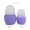 Contour Cube Mini - Revolutionary Ice Roller for Sculpting & De-Puffing - Face Ice Roller & Massager - Ice Mold for Face - Compact Skin Care Tools for Daily Skincare & Travel - Violet view 2