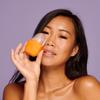 Contour Cube Mini - Revolutionary Ice Roller for Sculpting & De-Puffing - Face Ice Roller & Massager - Ice Mold for Face - Compact Skin Care Tools for Daily Skincare & Travel - Peach view 4