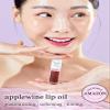 NOONI Korean Lip Oil - Applewine | Lip Stain, Long-Lasting, Moisturizing, Plumping, Revitalizing for Dry Lips, Waterproof, No Peel Off, Korean Lip Tint, Vegan, 0.12 Fl Oz view 2