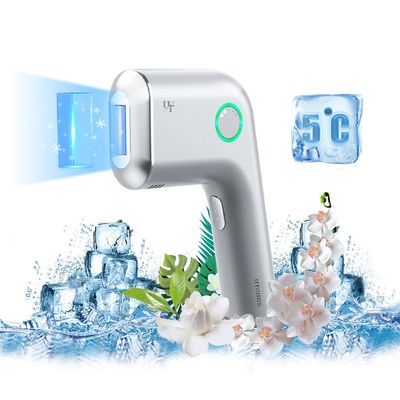 at-Home Hair Removal for Women and Men, DOPI Painless Hair Removal Device with Sapphire Cooling, Safe and Long-Lasting for Reducing in Hair Growth for Body & Face