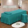 MIPOPS 4-Piece Microfiber Massage Table Sheet Set, Beauty Salon Massage Table Skirt Set Bedspreads Bed Skirt Sheet European-Style Massage Aromatherapy Cover(D,190x80cm(75x31inch)) view 2