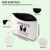 FOTAP Debater Survival Kit Debate Team Cosmetic Bag Debate Definition Zipper Pouch Makeup Bag Master Debater Gift (Debate) view 2