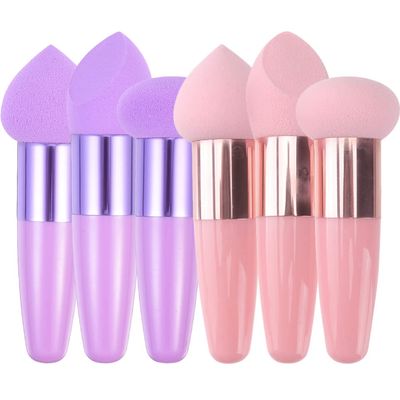 FRCOLOR Makeup Pen Set 3 Shapes Beauty Pen Latex Dusting Powder Puff Makeup Sponge