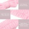 12PCS Microfiber Makeup Headbands and Wristbands Set for Women & Girls - Soft Elastic Bow Headbands with Highly Absorbent Wristbands for Face Washing, Shower, Skincare & Gifts view 3