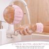 12PCS Microfiber Makeup Headbands and Wristbands Set for Women & Girls - Soft Elastic Bow Headbands with Highly Absorbent Wristbands for Face Washing, Shower, Skincare & Gifts view 4