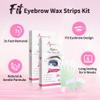Beauty7 Wax Strips Kit for Sensitive Skin, Facial Hair Removal for Eyebrow, Lip, 24 Strips & 4 Calming Oil Wipes, At Home Waxing for Women view 2