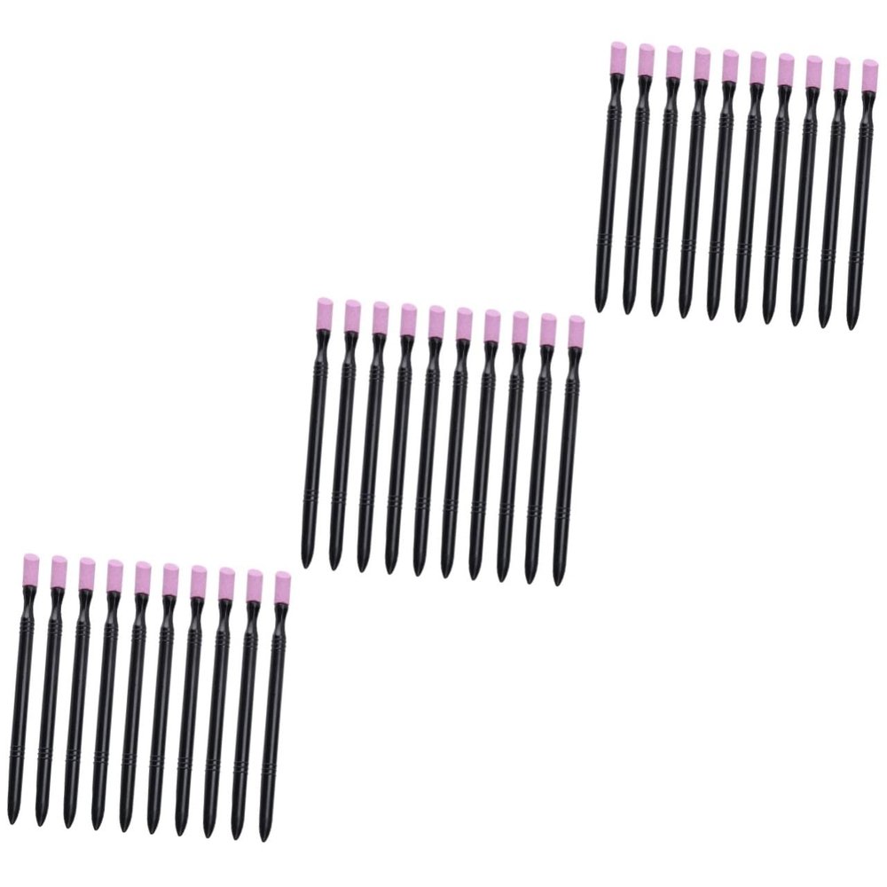 KALLORY 30pcs Nail Care Tool Nail File Stick Cuticle Pusher for Manicure and Pedicure Lightweight Easy to Use