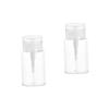 KALLORY 2pcs Makeup Remover Water Bottle Press Down Bottle Dispenser Pump Dispenser Lotion Empty Pump s Small Glass Containers Refillable Travel s Acrylic Polish Airless view 1