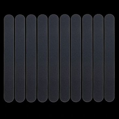 10PCS Black Nail File Buffer Shiner Finger Toe Manicure Pedicure Polishing Sanding Nail Grinding Strip Portable Durable Women - (Color: 10PCS)