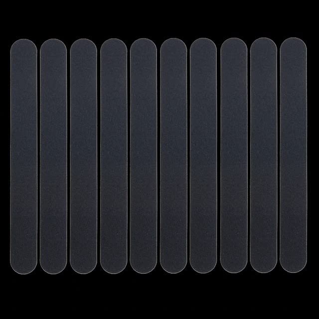 10PCS Black Nail File Buffer Shiner Finger Toe Manicure Pedicure Polishing Sanding Nail Grinding Strip Portable Durable Women - (Color: 10PCS)