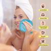 HOMEXCEL Makeup Remover Cloth 12 Count (Pack of 1), Reusable Makeup Remover Pads, Washable Ultra Soft Facial Cleansing Cloths For All Skin Types, 5 X 5 In, Blue view 4