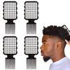 4 Pcs Twist Combs, Hair Sponge Alternative Comb for Men Curls Sponge Brush Upgrade Hair Brush (Black) view 1