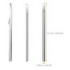 FOMIYES 3pcs Pedicure Set Dead Skin File Toenail Tool Mens Pedicure Kit Cuticle Tool Heel Knives for Foot Stainless Steel Scraper Foot Sharp Stainless Steel Nail File view 2