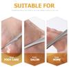 FOMIYES 3pcs Pedicure Set Dead Skin File Toenail Tool Mens Pedicure Kit Cuticle Tool Heel Knives for Foot Stainless Steel Scraper Foot Sharp Stainless Steel Nail File view 3