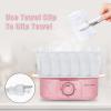 Salon Seor Pink Towel Steamer with Quickly Heating in 5 Mins Auto Off Timer Spa Towel Steamer for Personal Use at Home view 2
