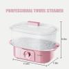 Salon Seor Pink Towel Steamer with Quickly Heating in 5 Mins Auto Off Timer Spa Towel Steamer for Personal Use at Home view 3