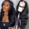GREEMEO Women's Wig Human Hair Lace Front Wigs 13x4 Body Wave Wigs for Black Women Human Hair Pre Plucked with Baby Hair Brazilian Wavy Hair (#1B Natural Black, 16 Inches) view 1