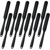 Aemygo 10 Pcs Non-Stick Wax Spatulas, Large Silicone Sticks Reusable Hair Removal Applicator Makeup Scraper for Home Salon Body Use view 1