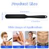 Aemygo 10 Pcs Non-Stick Wax Spatulas, Large Silicone Sticks Reusable Hair Removal Applicator Makeup Scraper for Home Salon Body Use view 3