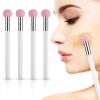Sibba Foundation Brushes 4 PCS Makeup Setting Powder Blush Beauty Techniques Sponge Angled Stick Liquid Concealer Cream Nose Face Contour Make Up Loose Powder Puff Under Eyeline Set Pressed Blending view 2