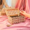 HUFFA Lipstick Crystal Box Home Desktop Cosmetics Lip Gloss Container Storage Case with Cover view 4