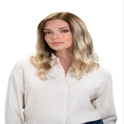 Rachel Lite Wig Color S6-30A27RO Autumn - Jon Renau Wigs 15" Long Wavy Layers Hand-Tied SmartLace Front Monofilament Top Synthetic Women's Light Density Average Size Cap