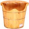 Scpantkend Foot Spa Bucket,Solid Oak Wood Foot Soaking Barrel Bucket,Foot Soaking Tub,Foot Wash Basin for Foot Bath Foot Spa Household Wash Ba view 1