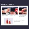 KISS imPRESS No Glue Mani Press On Nails, Design, 'Astound', White, Short Size, Squoval Shape, Includes 30 Nails, Prep Pad, Instructions Sheet, 1 Manicure Stick, 1 Mini File view 2