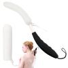 KkaFFe Shower Back Brush with Long Handle, 15.35" Body Brush, Long Back Scrubber for Men Women, Long Handled Sponge Body Exfoliator, Loofah Back Scrubber for Aid BathingBlack view 1