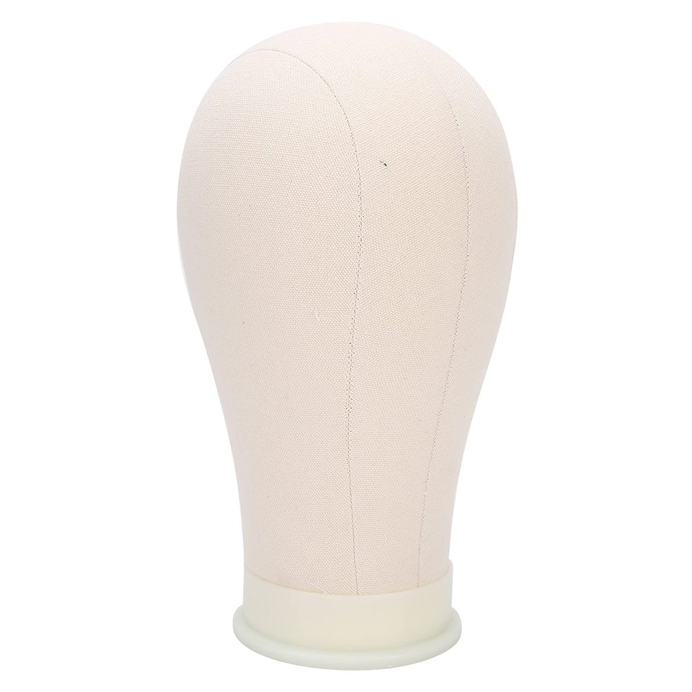 Cork Mannequin Head Wig Head Decorative Head Cork Wig Head Wig Stand Block Head for Making Wigs (22 inches)