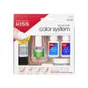 KISS Salon Dip Color System Dip Powder Nail Kit, 'All Hail', No UV Light Needed, Includes 7g Base Gel, 7g Top Gel, 7.5ml Activator, 9g Dip Powder, 7.5ml Brush Softener view 2