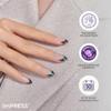 KISS imPRESS Press-On Manicure Premium Collection Fake Nails - All My Love, Pink, Aurora, Medium & Almond Shape, Easy To Apply, Super Hold, Chip Proof, Smudge Proof, No Dry Time, Durable | 30 Count view 3