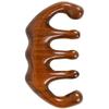 minkissy 5pcs Natural Wood Wide Tooth Comb for Scalp Massage Hair Pick for Curly Hair for Women Fine Craftsmanship for Relaxation and Care view 2