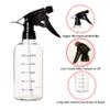 Youngever Set of 12 Empty 12 Ounce Plastic Spray Bottles with Measurement, Spray Bottles for Hair and Cleaning Solutions view 4