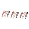 BIUDECO 9pcs Rhinestone Ponytail Holders Hair Clips for Women Stylish Fish Shape Hair Accessories Bright and Gold Non- Design for Parties and Weddings view 1