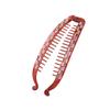 BIUDECO 9pcs Rhinestone Ponytail Holders Hair Clips for Women Stylish Fish Shape Hair Accessories Bright and Gold Non- Design for Parties and Weddings view 2