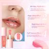 LANGMANNI Lip Oil,No-Sticky Gloss Lip Balm Lip Care,Fruit Flavoured Lip Oil For Dry Lip's Moisturizing Hydrating And Nourishing (Strawberry+Coco) view 4