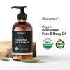Beaumax Unscented Face & Body Oil - USDA Organic Carrier Oil 240ml/8.12 fl.oz view 2