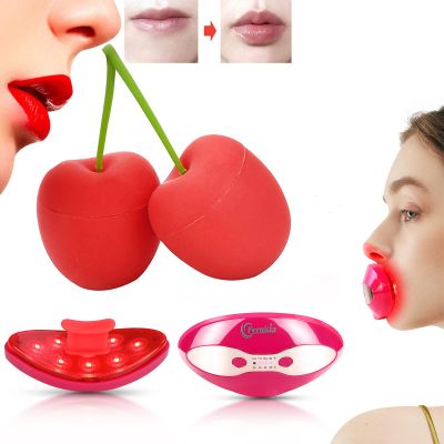 FERNIDA Cherry Lip plumper for Big Lip, 2 in 1 Lip and Eye Device Red Light Devce