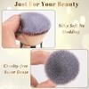 Flat Top Kabuki Foundation Brush, Makeup Brushes Foundation Brush for Liquid Makeup Blending Mineral Cream Powder Buffing Stippling Flawless Face Brush (Black) view 2