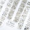 qiipii 3 Boxes Silver Clear Nail Rhinestones 240 Multi-Shapes Crystal White Big Gems Stones Flatback Round Beads Glass Crystals Nail Art Charms for Arylic Nails Face Eyes Makeup Tumblers Bottles Shoes view 2