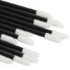 ChefBee 200PCS Lip Gloss Applicators Disposable, Lint Free Lip Brush Lipstick Applicator Wands, Beauty Tool Kits Black view 2